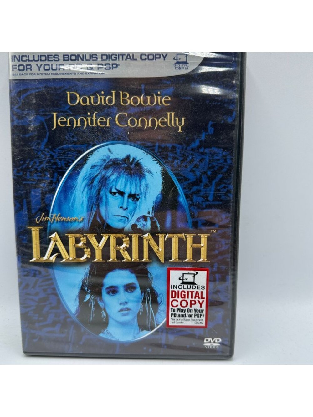 Jim Hensons Labyrinth DVD 2006 David Bowie Jennifer Connelly Sony Pictures